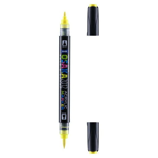 Picture of JUNIOR ACRYLIC MARKER DUAL 1.2MM YELLOW